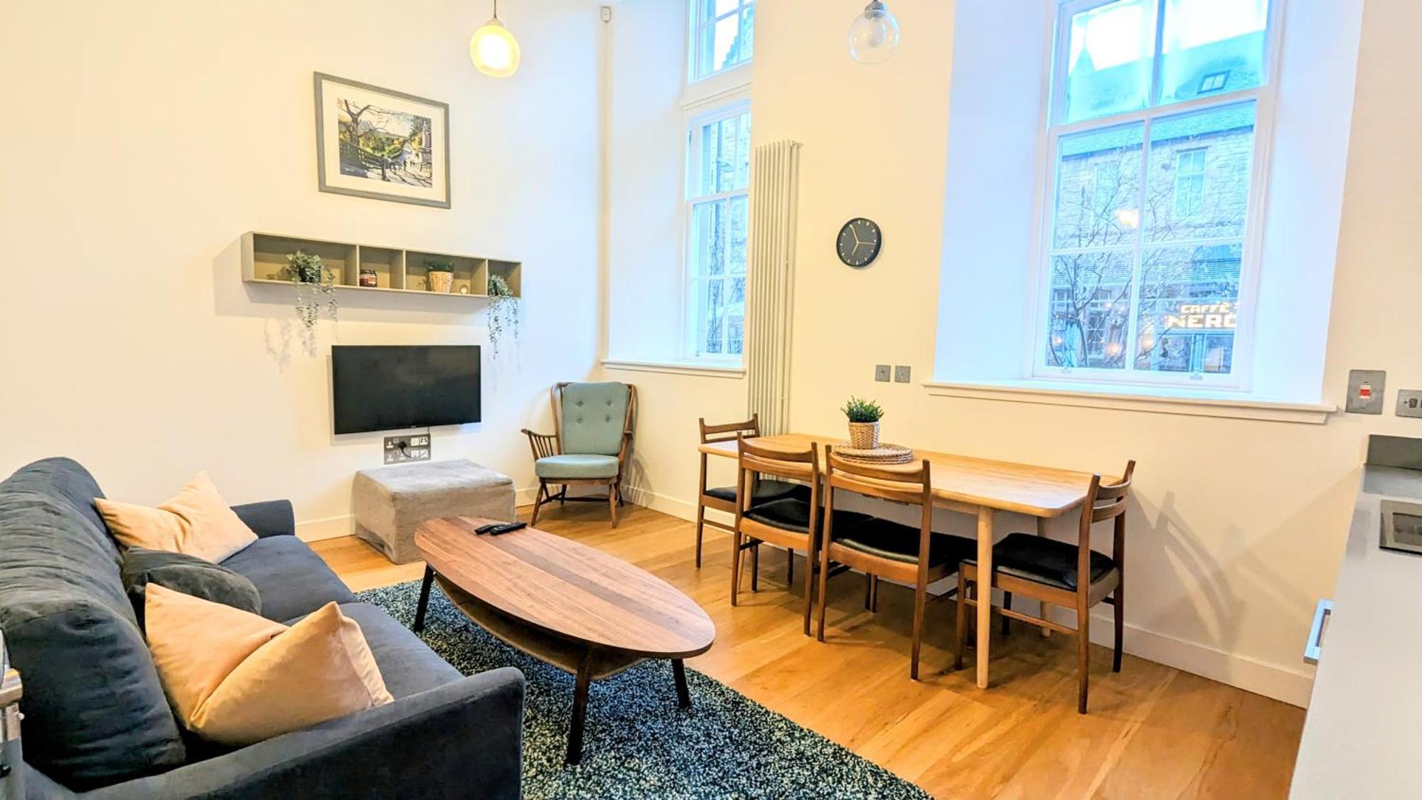 Luxury Apartment In Edinburgh City Center Extérieur photo