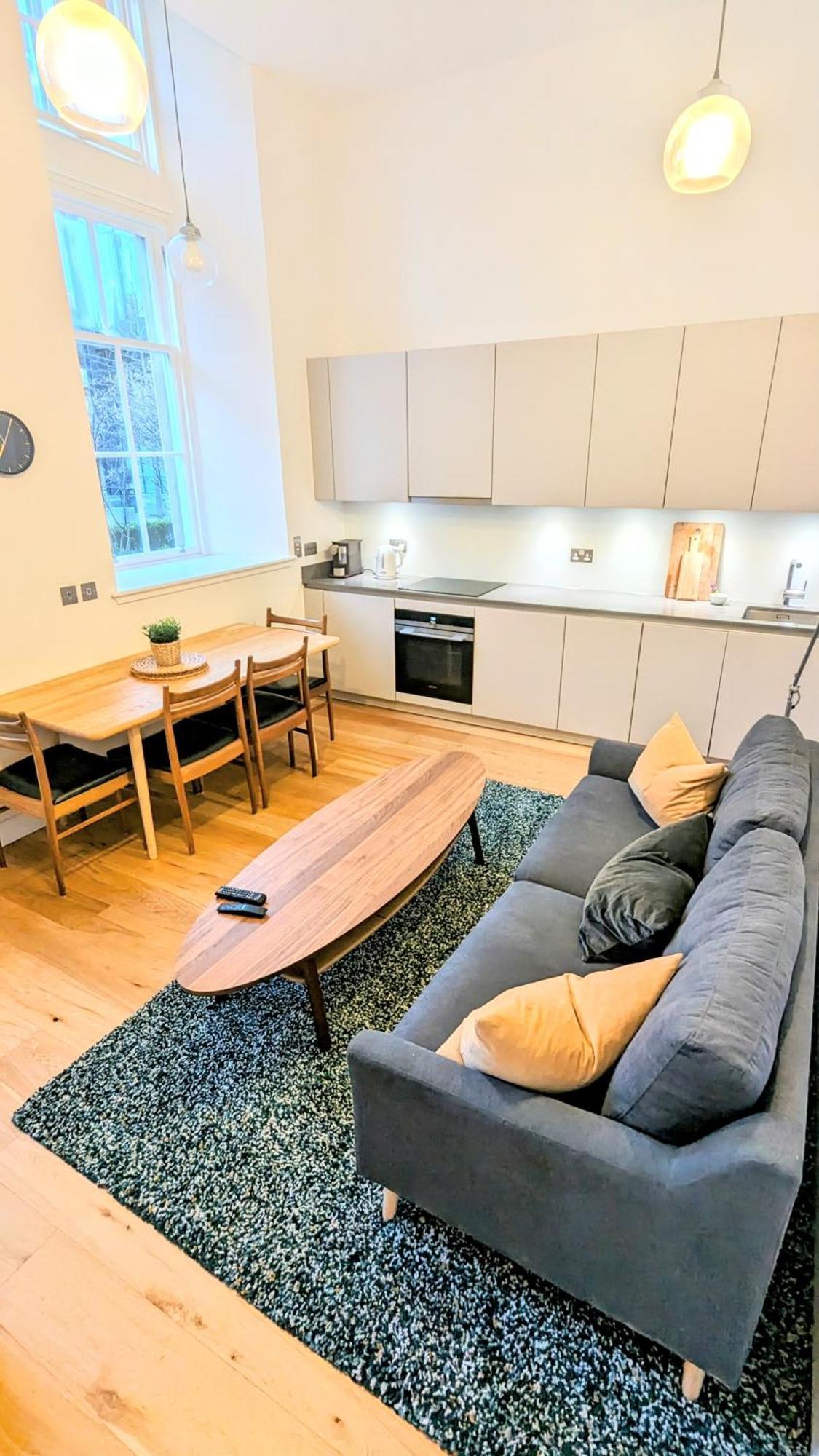 Luxury Apartment In Edinburgh City Center Extérieur photo
